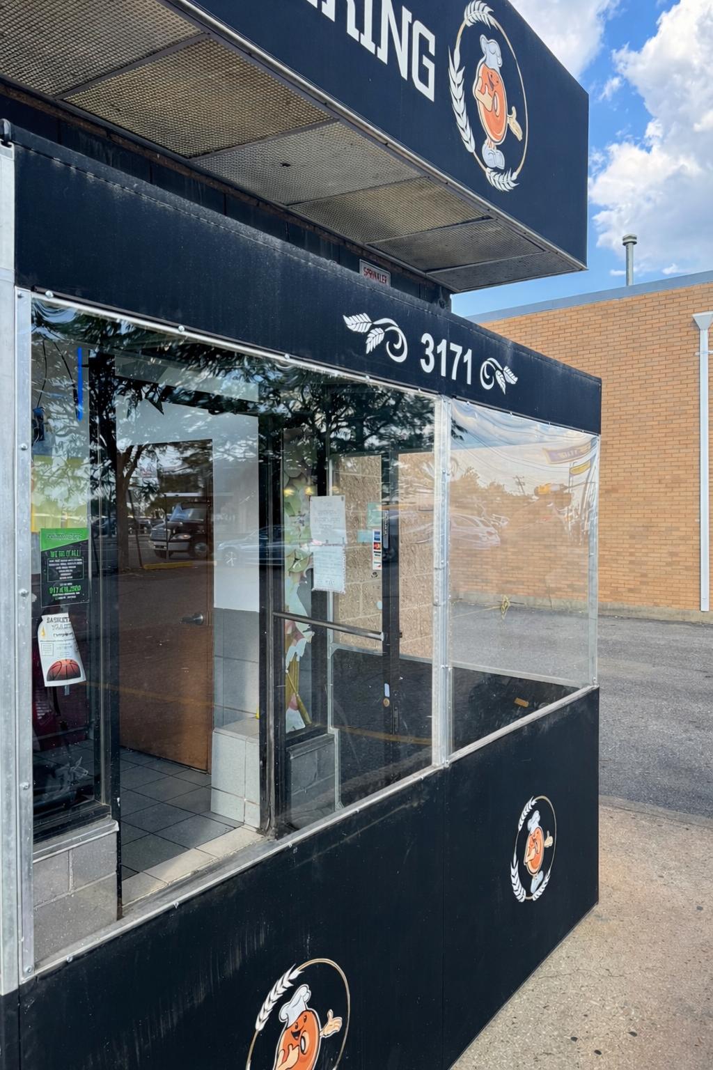 Window glass replacement project