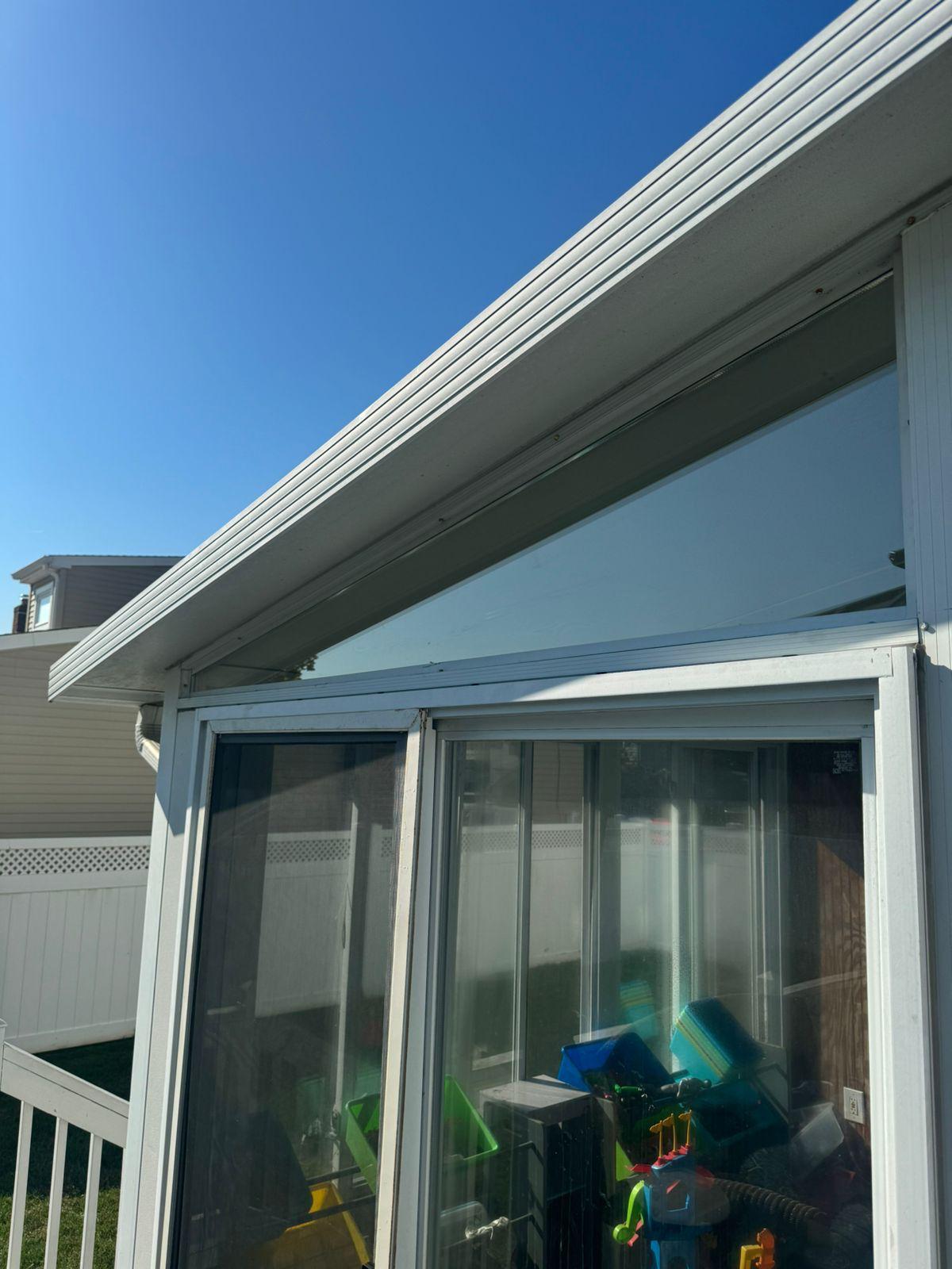 New glass after replacement second example